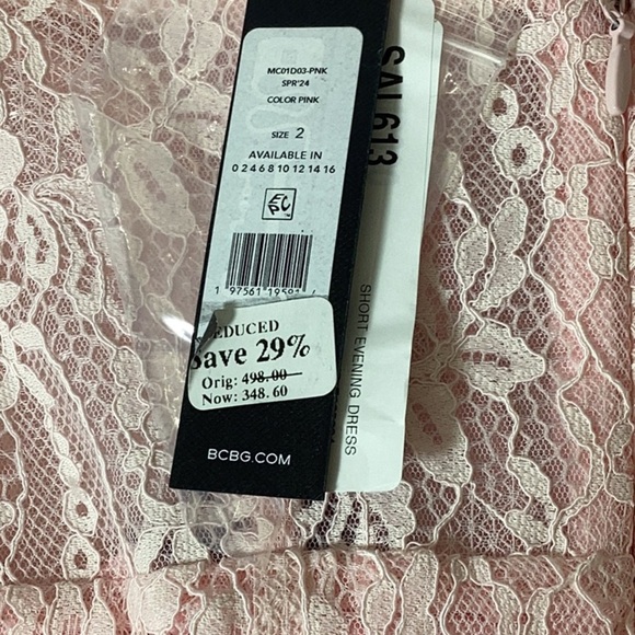 BCBGMAXAZRIA Women's Strapless Sweetheart Neck Midi Evening Dress.       C - Picture 9 of 10